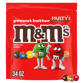 M&M'S bolsa frente mostrando tamaño party y conveniencia