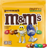 M&M'S muestra frontal del empaque, ideal para reuniones