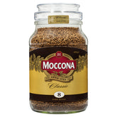 Moccona envase frontal mostrando 400 g y aroma intenso