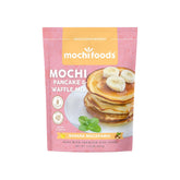 Mochi Foods paquete frontal mostrando marca y beneficio sin gluten