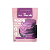 Mochi Foods paquete frontal muestra mezcla ube y tamaño generoso