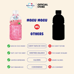 Mogu Mogu botella en mano para escala, tamaño portátil y fácil de llevar