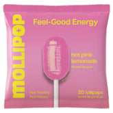 Mollipop limonada rosa frontal mostrando diseño y tamaño práctico