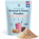 Mommy Knows Best envase frontal 32 oz que muestra contenido nutritivo