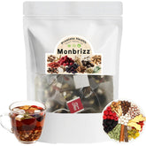 Monbrizz frente del empaque mostrando caja y marca, presenta confianza