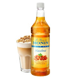 Monin sirope avellana botella frontal, sabor intenso y sin azúcar