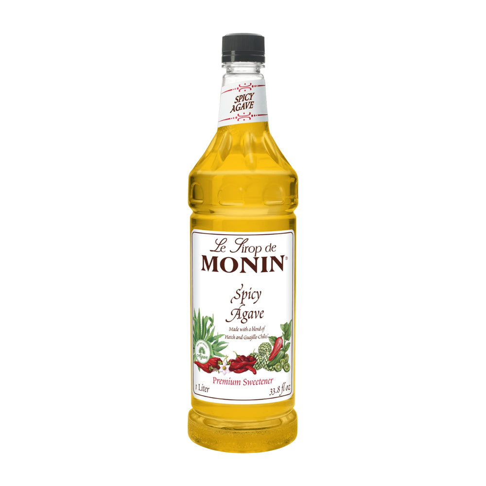 Monin botella frente mostrando presentación y fácil identificación