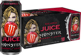 Monster Bad Apple frontal de lata mostrando diseño y energizante