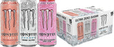 Monster paquete Ultra frontal mostrando tres sabores y beneficio de variedad