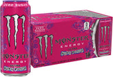 Lata Monster Ultra Punk Punch frontal mostrando diseño y marca, ideal para identificar producto