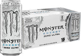 Monster Zero Ultra vista frontal mostrando la lata y diseño distintivo