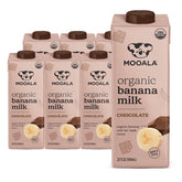 Mooala carton frontal mostrando etiqueta y beneficios orgánicos