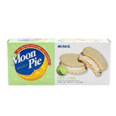 MoonPie caja 12 unidades frente del empaque mostrando mini bocados cítricos