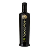 Morocco Gold vista frontal de botella 500ml mostrando diseño y frescura