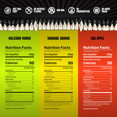 Mortal Munchies primer plano de textura que muestra masticabilidad y frescura