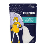 Morton copos en bolsa frontal mostrando 6oz y facilidad de uso