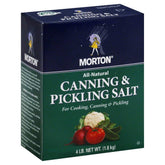 Morton paquete frente de 4 lb para conservar y encurtir, almacenamiento prolongado