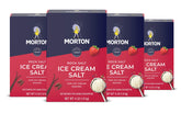 Morton sal para helado vista frontal de la caja mostrando presentación y uso