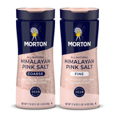 Morton sal rosa frontal mostrando envase y color atractivo