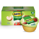 Mott's vista frontal del paquete 36 unidades, conveniencia para la merienda