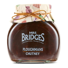 Mrs Bridges tarro frontal del chutney, presentación elegante para acompañar quesos