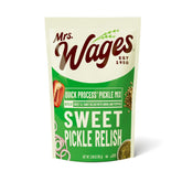 Mrs. Wages frente del paquete mostrando sobres y marca, fácil identificación