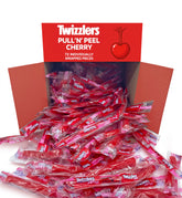 Munchique Pullin Peel Cherry vista frontal del paquete, ideal para eventos