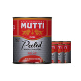 Mutti lata frontal mostrando etiqueta clara y sabor auténtico
