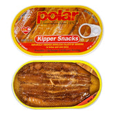 MW Polar lata frontal mostrando diseño y conveniencia lista para comer