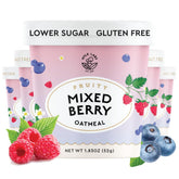 MYLK LABS frente del empaque mostrando el sabor mixed berry y ventajas nutricionales