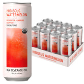 NA Beverage Company frente del paquete de 12 latas mostrando diseño y beneficio refrescante