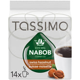 NABOB disco T frontal muestra el paquete y facilita almacenamiento