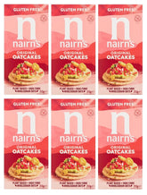 Nairn's vista frontal del paquete mostrando el producto y sello sin gluten