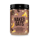 NAKED paquete frontal del sabor Chocolate PB Banana mostrando la marca y raciones