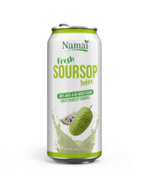 Namai lata frontal con etiqueta clara y sabor de fruta auténtico