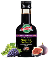 Naples Drizzle FIG botella frontal, apariencia premium y sin aditivos