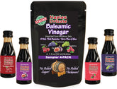 Naples Drizzle vista frontal del pack mostrando las cuatro botellas y etiqueta premium