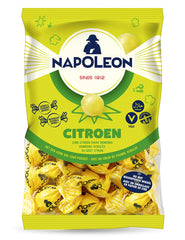 Napoleon Candy bolsa abierta con caramelos listos para consumir y fácil acceso