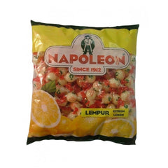 Napoleon Lemon Sours vista frontal del paquete, ideal para reponer stock