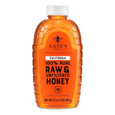Nate's Honey botella frontal 32 oz mostrando diseño y capacidad
