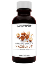 Native Vanilla botella frontal mostrando tamaño y etiqueta clara