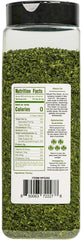 Natural Plus Green copos de perejil texturizados para sazonar con facilidad