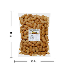 Naturalee etiqueta de producto indicando origen estadounidense y control de calidad