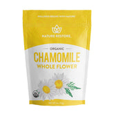 Nature Restore vista frontal del producto con flores enteras y beneficio aroma puro