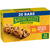 Nature Valley frente del empaque mostrando 20 barritas y conveniencia