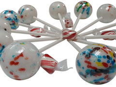 Naturejam jawbreaker en palito en mano mostrando facilidad de uso