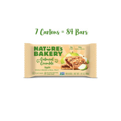 Nature's Bakery primer plano de migajas para apreciar la avena integral y calidad