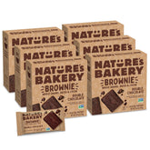 Nature's Bakery vista frontal del paquete mostrando diseño y nombre