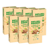 Nature's Bakery frente del paquete mostrando diseño y cantidad ideal para almacenamiento