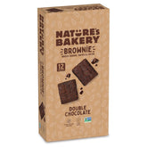 Nature's Bakery pack frontal mostrando 12 barritas, conveniencia inmediata